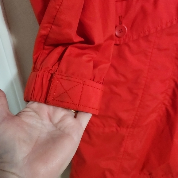 Eileen Fisher Red Anorak Jacket - Picture 9 of 11